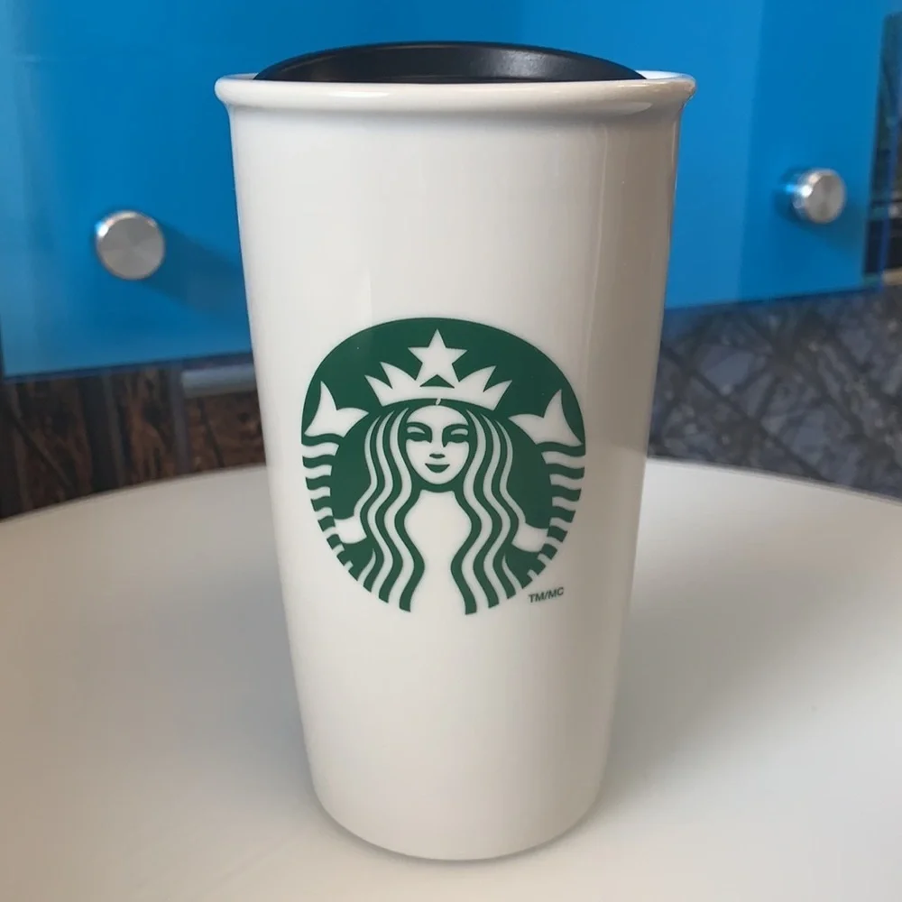 Starbucks 2011 pair/ hot & cold tumblers 16 oz ea